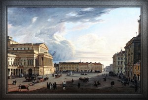 Theater Square in Warsaw by Marcin Zaleski Classical Fine Art Old Masters Reproduction